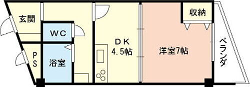 和歌山県和歌山市中之島 紀和駅 1DK マンション 賃貸物件詳細