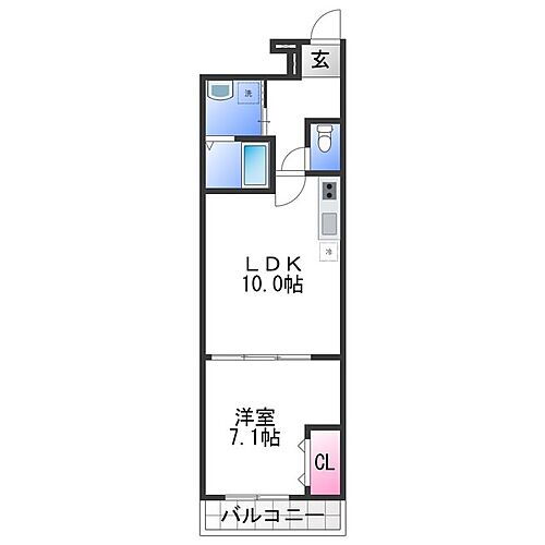 大阪府高石市綾園5丁目 北助松駅 1LDK アパート 賃貸物件詳細