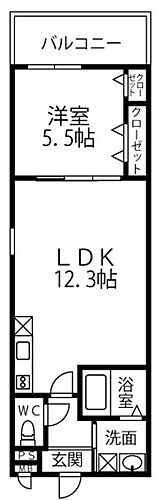 大阪府堺市北区百舌鳥赤畑町1丁 三国ケ丘駅 1LDK アパート 賃貸物件詳細