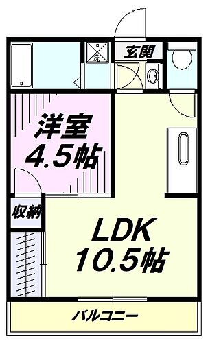 東京都東村山市廻田町3丁目1-1 武蔵大和駅 1LDK マンション 賃貸物件詳細