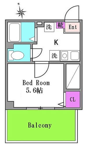 東京都調布市布田1丁目 調布駅 1K マンション 賃貸物件詳細