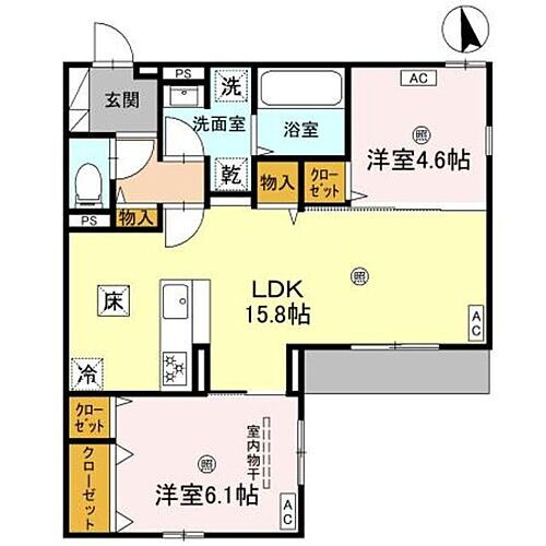兵庫県西宮市甲子園一番町 甲子園口駅 2LDK アパート 賃貸物件詳細