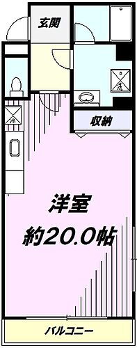 東京都昭島市昭和町1丁目 昭島駅 ワンルーム マンション 賃貸物件詳細