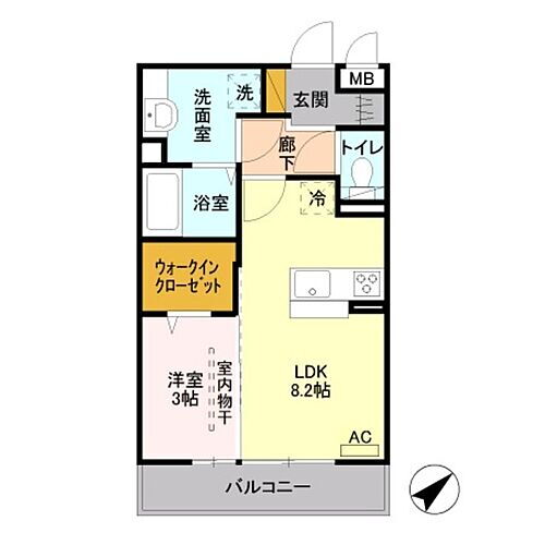 新潟県新潟市東区東明3丁目7-1 越後石山駅 1LDK アパート 賃貸物件詳細