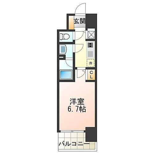 サンセリテ至誠会松崎町 3階 1K 賃貸物件詳細
