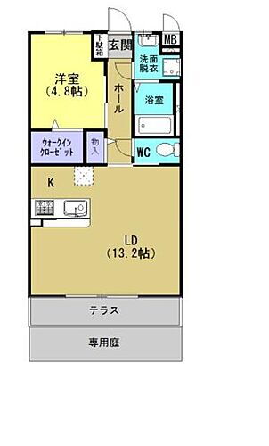 Ｙ＆Ｍアルシオーネ 1階 1LDK 賃貸物件詳細