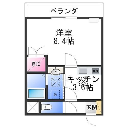 大阪府和泉市一条院町 和泉府中駅 1K アパート 賃貸物件詳細