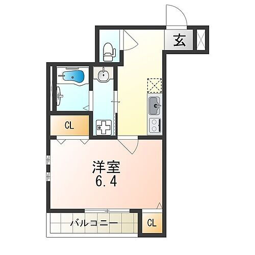 大阪府大阪市東淀川区柴島2丁目 柴島駅 1K アパート 賃貸物件詳細