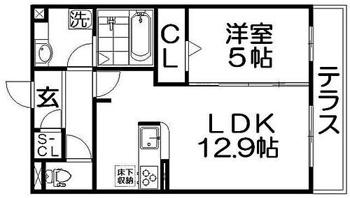 大阪府寝屋川市高宮新町 寝屋川市駅 1LDK アパート 賃貸物件詳細