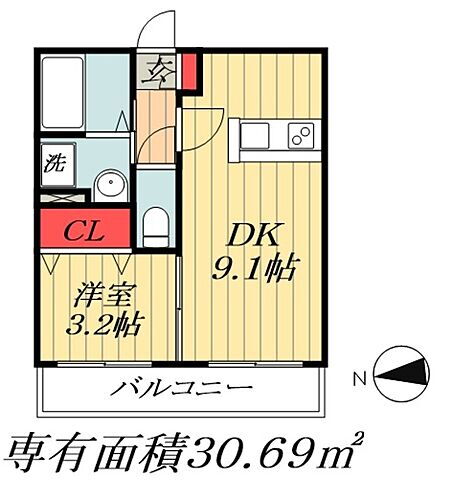 千葉県市川市国府台5丁目 市川駅 1DK アパート 賃貸物件詳細