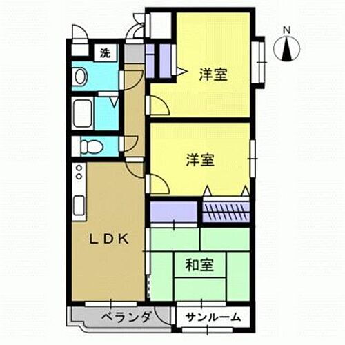 メゾン・グランデ 3階 3DK 賃貸物件詳細