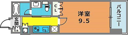 リーガル神戸三宮フラワーロード 5階 1K 賃貸物件詳細