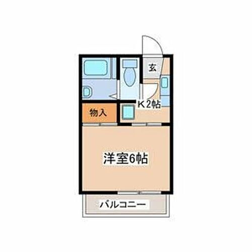 東京都町田市森野5丁目 町田駅 1K アパート 賃貸物件詳細