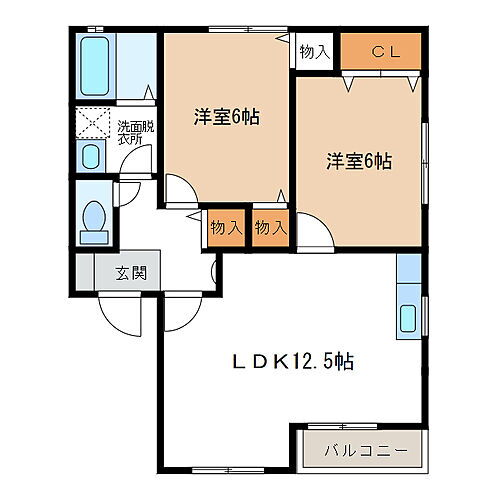 埼玉県久喜市青葉5丁目23-7 久喜駅 2LDK アパート 賃貸物件詳細