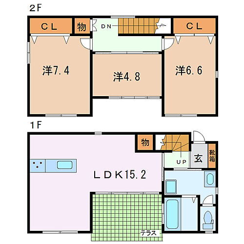 静岡県富士市森島275-19 富士駅 3LDK 一戸建て 賃貸物件詳細
