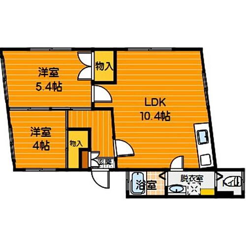 福岡県福岡市中央区笹丘2丁目23-31 六本松駅 2LDK アパート 賃貸物件詳細