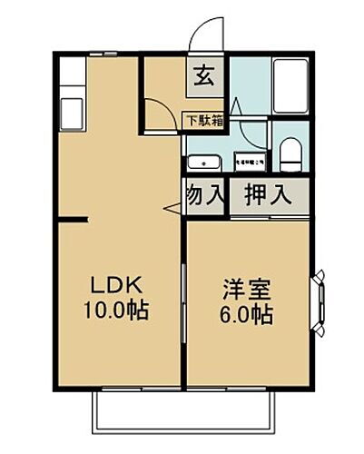 茨城県つくばみらい市小絹755-2 小絹駅 1LDK アパート 賃貸物件詳細