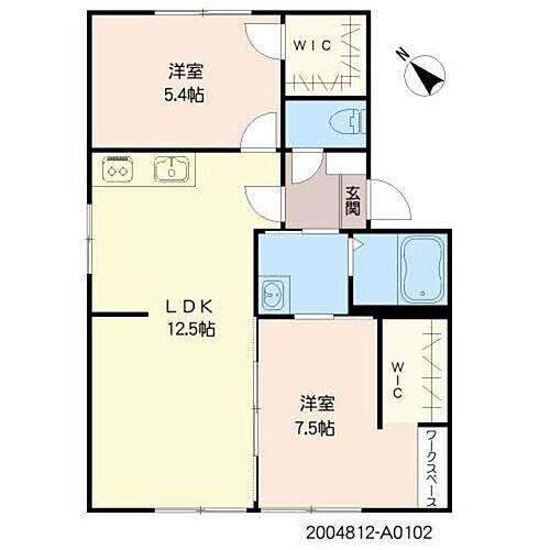 フレグランス　ロペ 1階 2LDK 賃貸物件詳細
