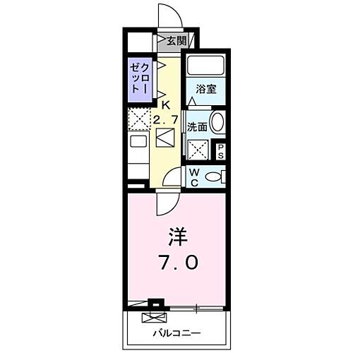 ルアナガーデン 3階 1K 賃貸物件詳細