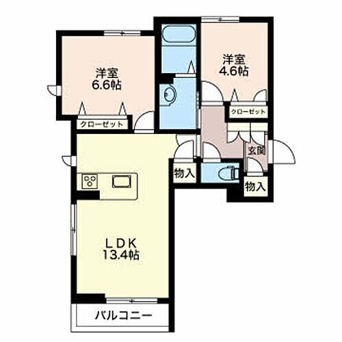 新潟県新潟市秋葉区中野3丁目 荻川駅 2LDK マンション 賃貸物件詳細