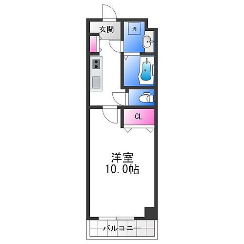 大阪府大阪市生野区新今里6丁目 今里駅 1K マンション 賃貸物件詳細