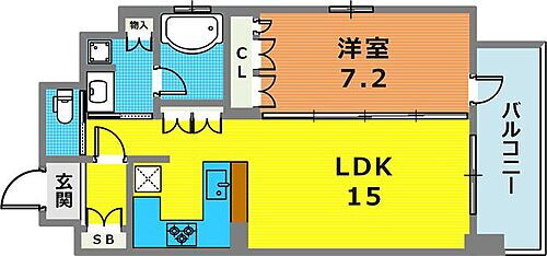 兵庫県神戸市中央区下山手通2丁目11-25 三ノ宮駅 1LDK マンション 賃貸物件詳細