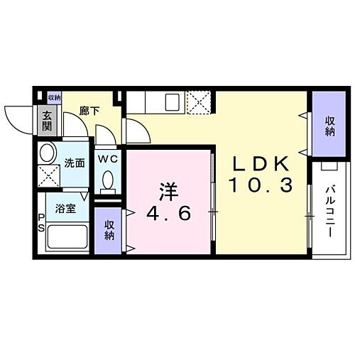 アレグリア藤井寺 3階 1LDK 賃貸物件詳細