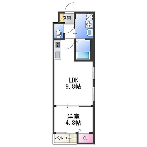 大阪府大阪市住吉区遠里小野4丁目 我孫子前駅 1LDK アパート 賃貸物件詳細