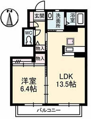 シャーメゾンワンピース 1階 1LDK 賃貸物件詳細