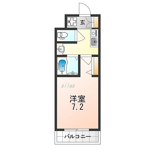 大阪府大阪市此花区西九条3丁目 西九条駅 1K マンション 賃貸物件詳細