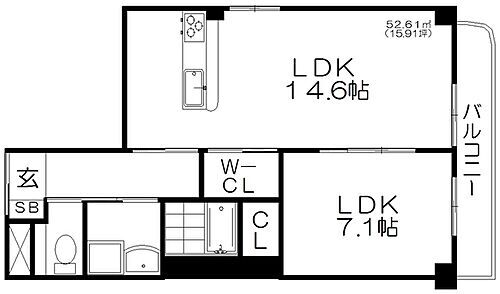 めぞん一刻 4階 1LDK 賃貸物件詳細