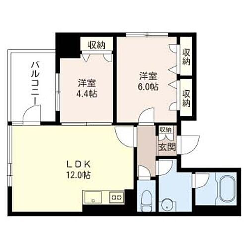 東京都日野市新町1丁目19-3 日野駅 2LDK マンション 賃貸物件詳細