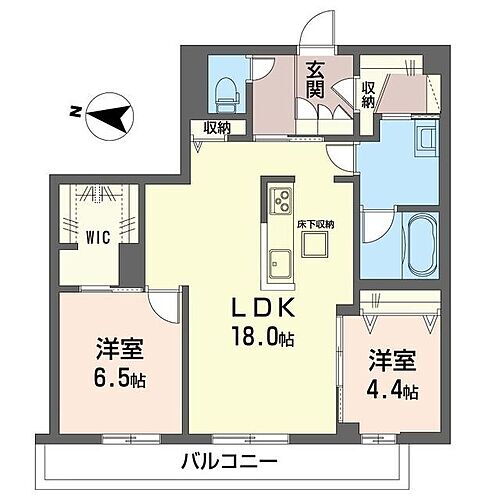 カーサレジーナ 1階 2LDK 賃貸物件詳細