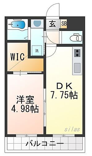 兵庫県西宮市今津山中町 今津駅 1DK アパート 賃貸物件詳細