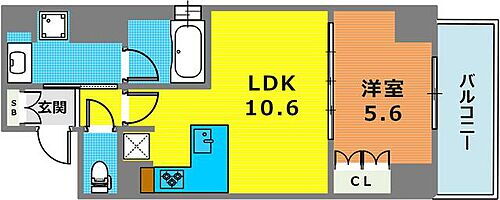 リーガル神戸三宮ＩＩ 11階 1LDK 賃貸物件詳細
