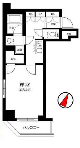 東京都港区東麻布1丁目 赤羽橋駅 1K マンション 賃貸物件詳細