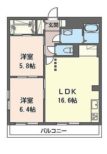 東京都練馬区富士見台1丁目8-15 富士見台駅 2LDK マンション 賃貸物件詳細