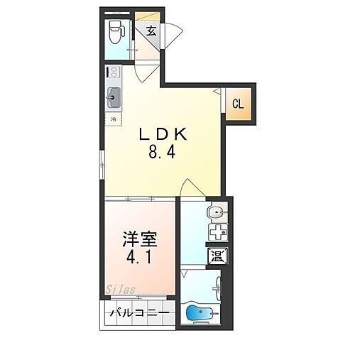 大阪府堺市堺区遠里小野町１丁 浅香山駅 1LDK アパート 賃貸物件詳細
