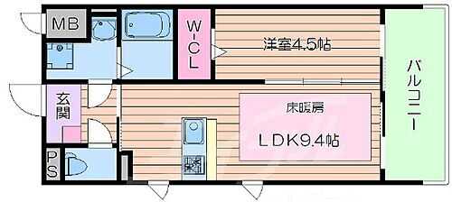 大阪府吹田市垂水町3丁目 江坂駅 1LDK マンション 賃貸物件詳細
