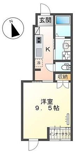 神奈川県座間市栗原 相武台前駅 1K アパート 賃貸物件詳細