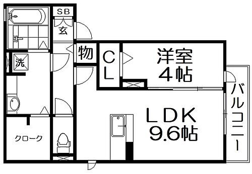 大阪府枚方市津田元町2丁目 藤阪駅 1LDK アパート 賃貸物件詳細