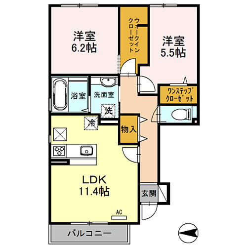 大阪府松原市大堀3丁目 長原駅 2LDK アパート 賃貸物件詳細