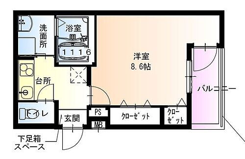フジパレス堺香ヶ丘イースト 1階 1K 賃貸物件詳細