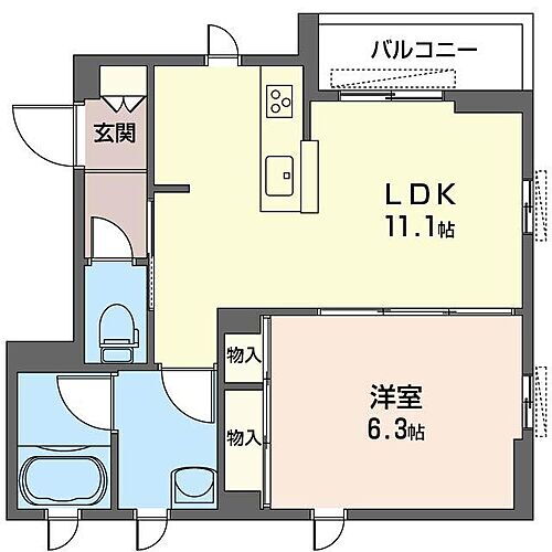 レグルス大倉山 2階 1LDK 賃貸物件詳細