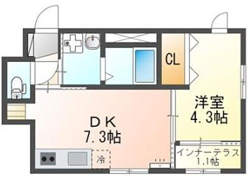 東京都町田市三輪町 鶴川駅 1DK アパート 賃貸物件詳細
