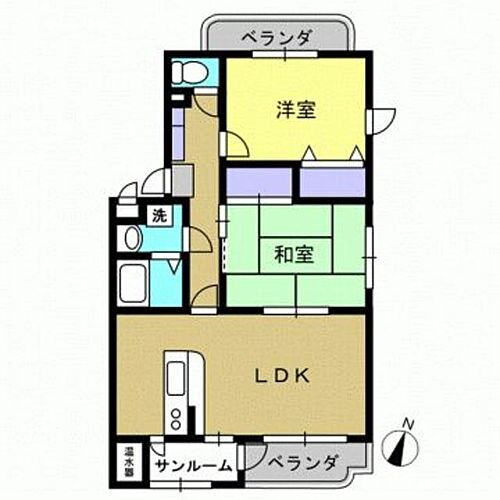 富山県射水市小島 越中大門駅 2LDK マンション 賃貸物件詳細
