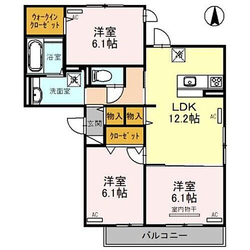 大阪府大阪市鶴見区浜4丁目 鶴見緑地駅 3LDK アパート 賃貸物件詳細