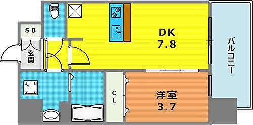 兵庫県神戸市兵庫区駅南通4丁目4-18 兵庫駅 1DK マンション 賃貸物件詳細