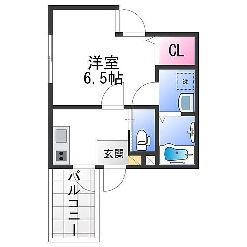 大阪府堺市西区津久野町3丁 津久野駅 1K アパート 賃貸物件詳細