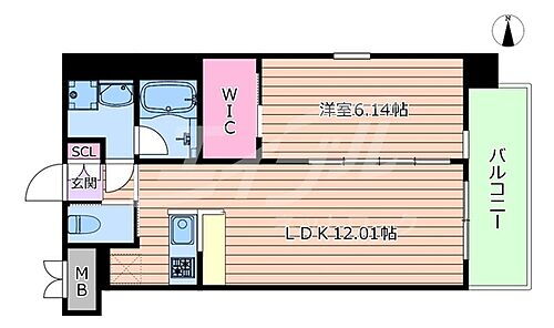 大阪府吹田市豊津町 江坂駅 1LDK マンション 賃貸物件詳細